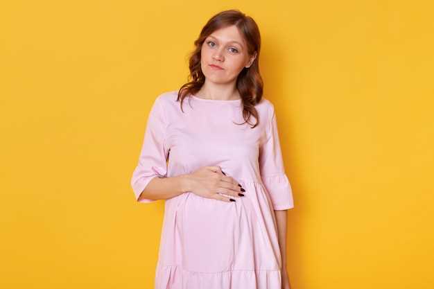 Появление тактильных ощущений в области живота