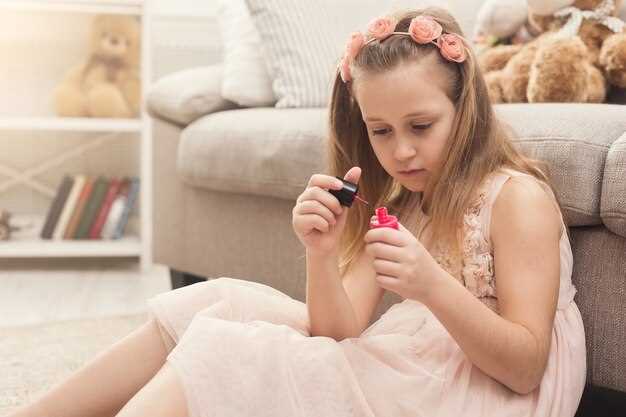 Преимущества использования водного лака для ногтей детей