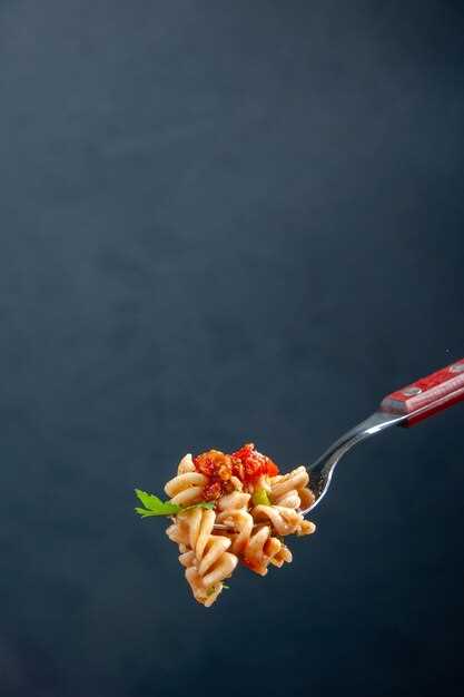 Выбор подходящей пасты: виды и формы