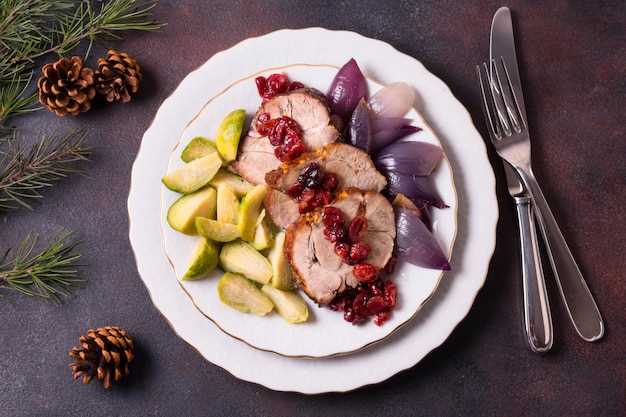 Последовательность наложения и смазывания соусами