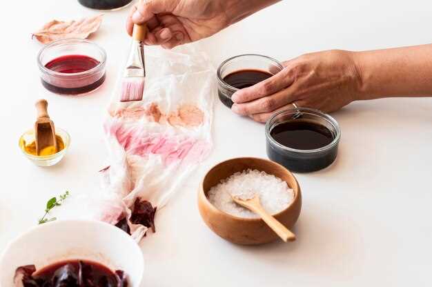 Выбор посуды и температура для смешивания компонентов