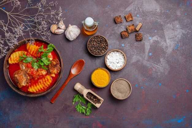 Подготовка специй и приправ для насыщенности бульона