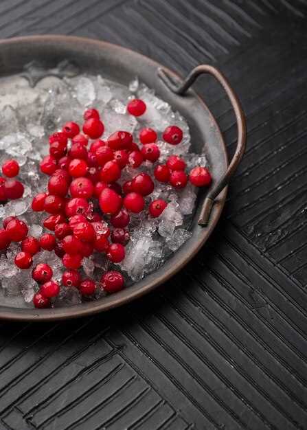 Правильное хранение клюквы для длительного использования