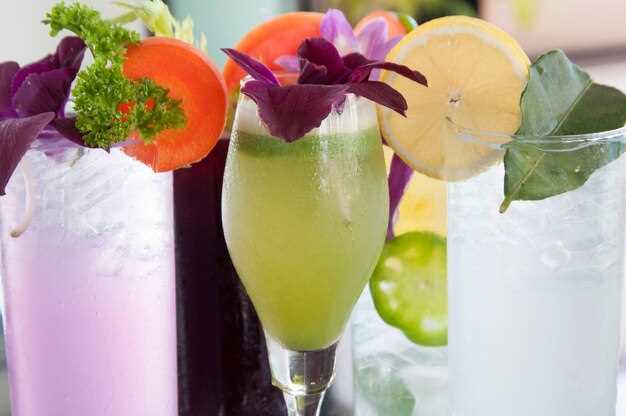 Голубой напиток 