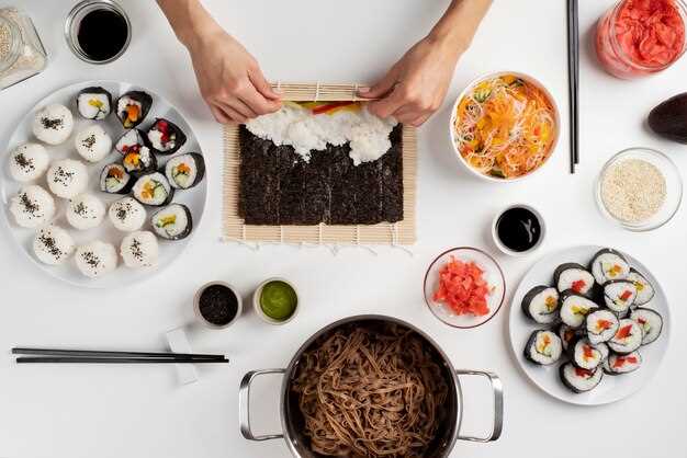 Обучение технике намотки роллов: использование бамбукового коврика