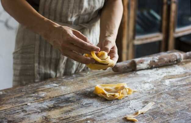 Приготовление яичной лапши: основные этапы и тонкости