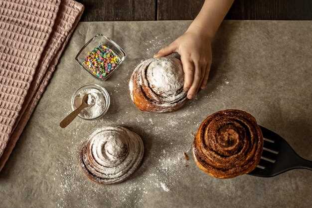 Советы по охлаждению и подаче сладких булочек