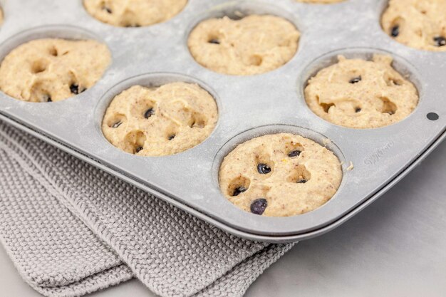 Кекс с орехами