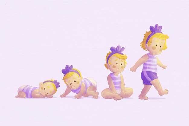 Средние сроки начала ползания у малышей