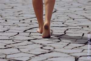 Толкование снов - снится ходить босиком по снегу и льду