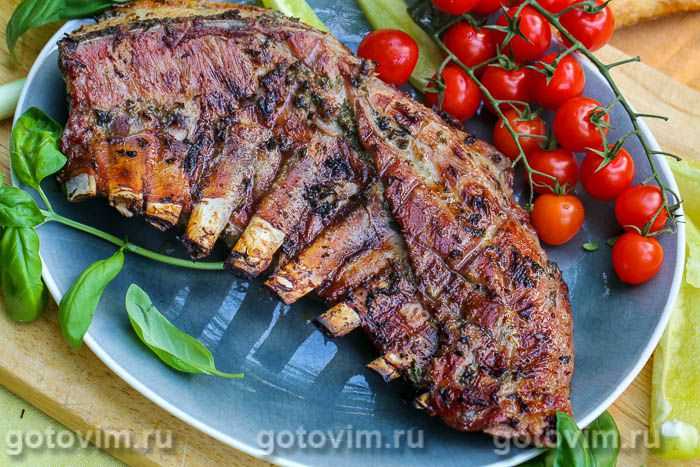 Вкусное каре барашка на мангале простой рецепт