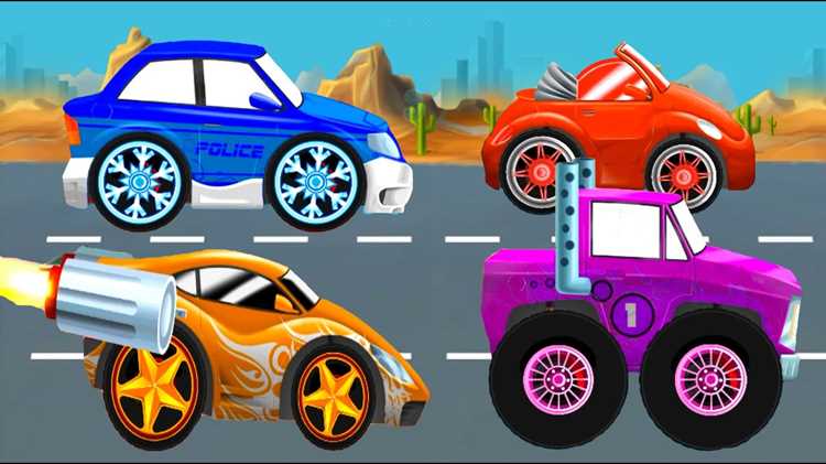 Игры в машинки для мальчиков 5 лет