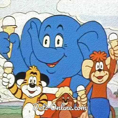 Мультик про друзей по дороге с облаками