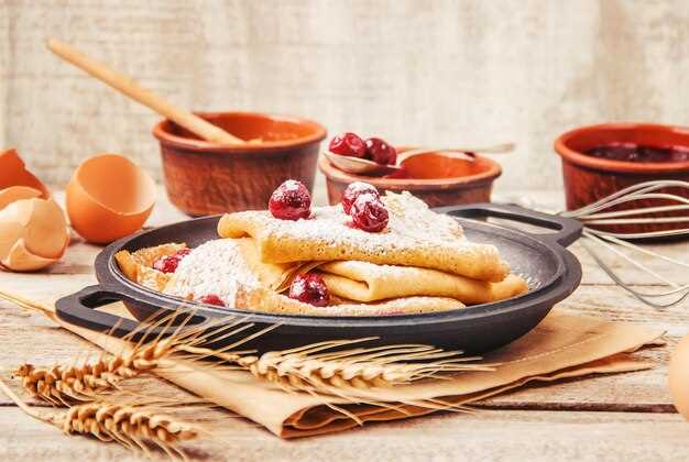 Рецепт быстрых и вкусных омлетных блинчиков для завтрака или перекуса