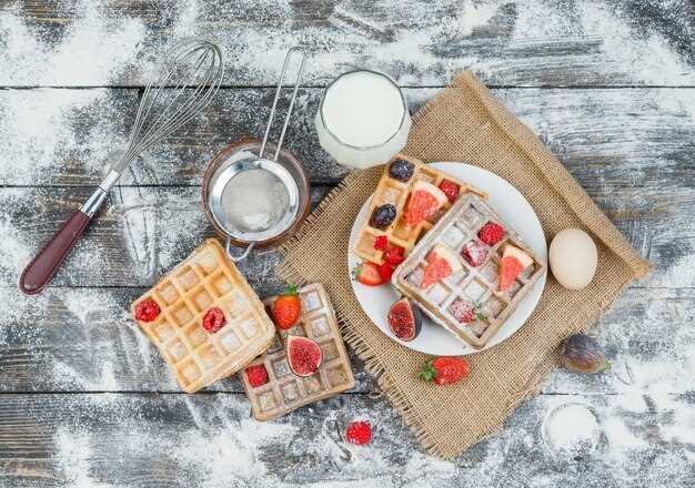Полезные и вкусные рецепты диетических вафель для здорового питания